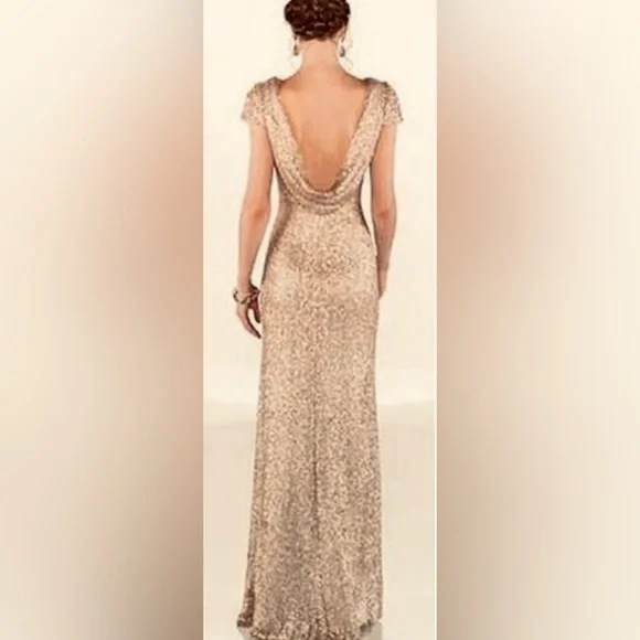 SORELLA VITA Gold Maxi Dress - Picture 5 of 8